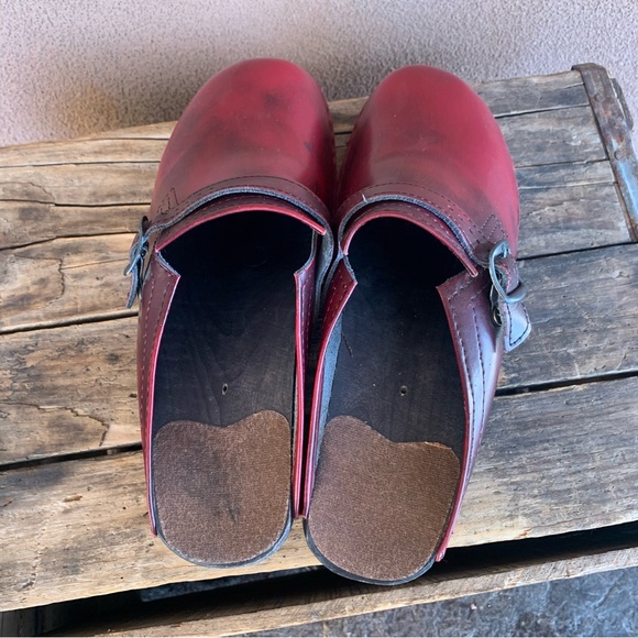 Troentorp Swedish Donatello Black Cherry Clogs - Picture 5 of 7
